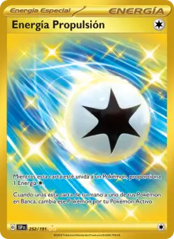 Energía Propulsión, Chispas Fulgurantes No. 252 Holo