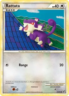 Rattata, Indomptable No. 64 Normal