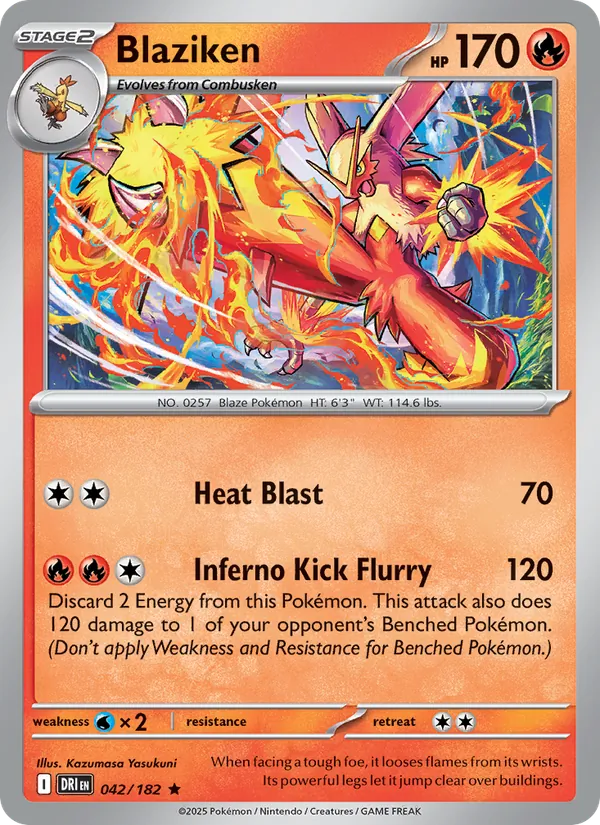 Blaziken, Destined Rivals Nº 042