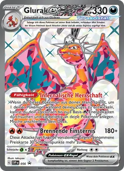 Glurak-ex, SVP Black Star Promos No. 056 Holo