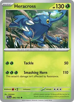Heracross, Paldea Evolved No. 006