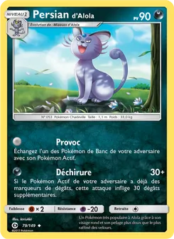 Persian d’Alola, Soleil et Lune No. 79
