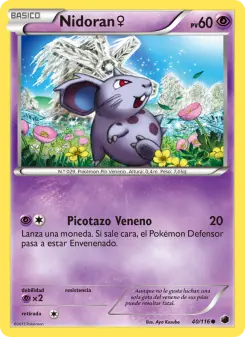 Nidoran♀, Glaciación Plasma Nº 40 Normal