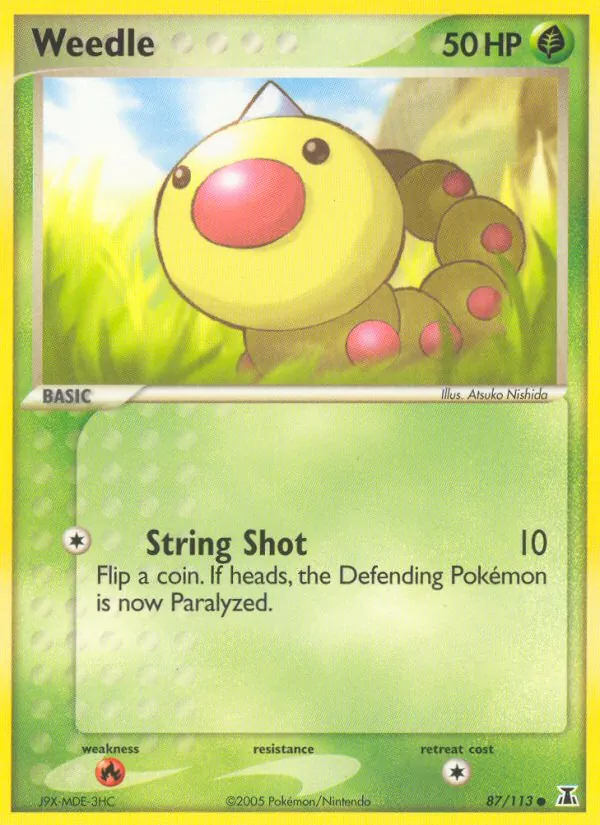 Weedle, Delta Species Nº 87