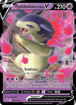 Typhlosion di Hisui V, SPSC Promo No. SWSH237 Normal