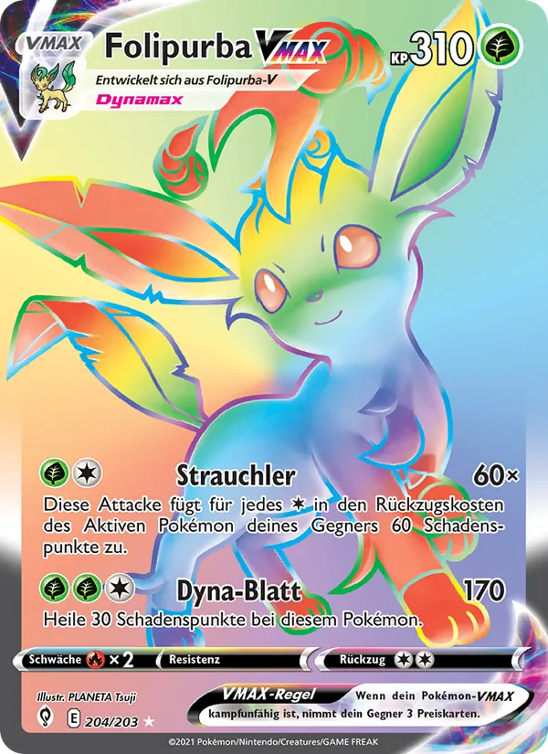 Folipurba VMAX, Drachenwandel No. 204