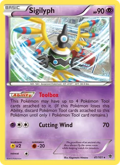 Sigilyph, Plasma Blast Nº 41 Normal