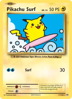 Pikachu Surf, Evoluzioni Nº 111 Normal