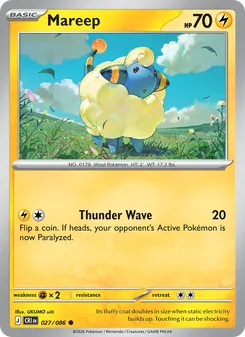 Mareep, Chaos Rising No. 027 Normal