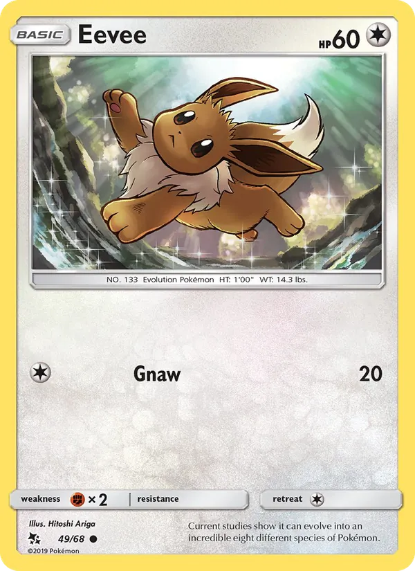 Eevee, Hidden Fates Nº 49