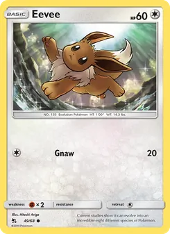 Eevee, Hidden Fates No. 49 Normal