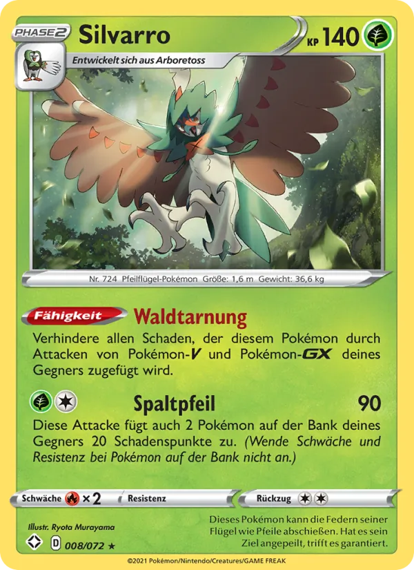 Silvarro, Glänzendes Schicksal Nº 8