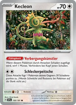 Kecleon, Stürmische Funken No. 150 Normal