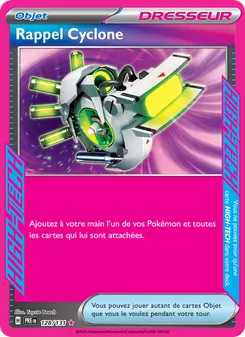 Rappel Cyclone, Évolutions Prismatiques Nº 128 Holo