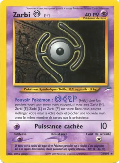 Zarbi H, Neo Destiny No. 28 Normal