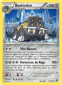 Bastiodon, Offensive Vapeur No. 70 Normal