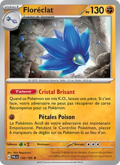 Floréclat, Évolutions à Paldea No. 126 Holo