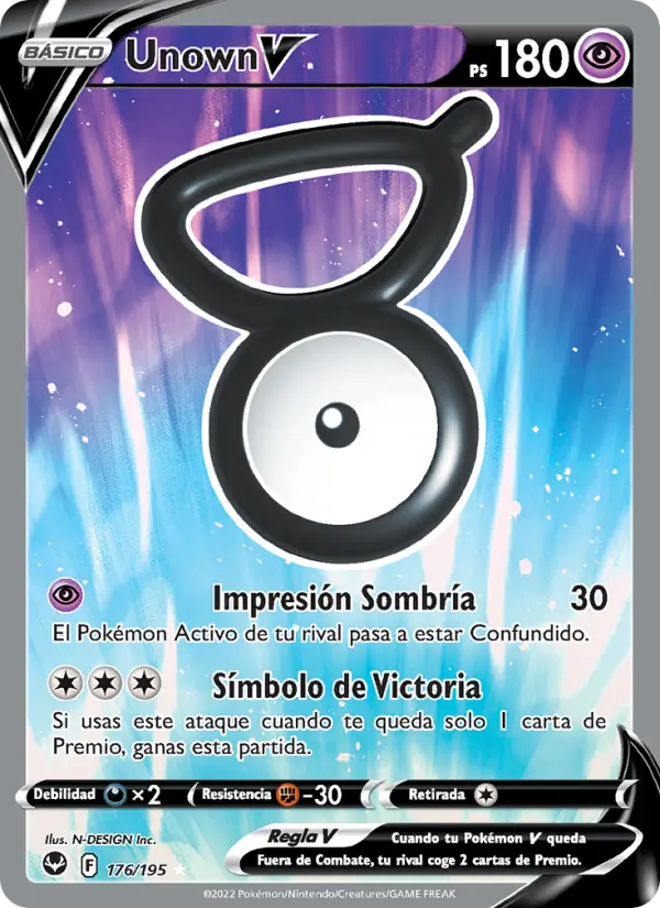Unown V, Tempestad Plateada No. 176