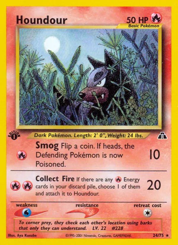 Houndour, Neo Discovery No. 24