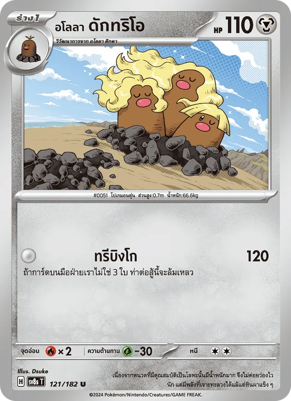 อโลลา ดักทริโอ, สเตลลาร์สายฟ้าฟาด Nº 121