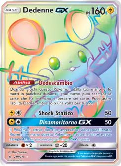 Dedenne GX, Legami Inossidabili Nº 219 Normal