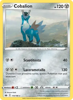 Cobalion, Regno Glaciale Nº 114 Holo
