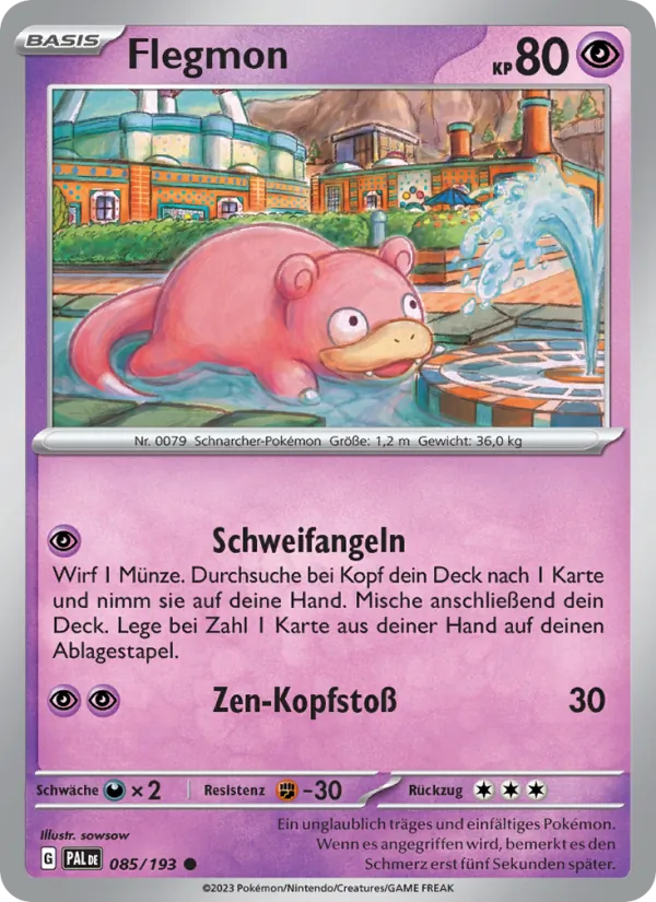 Flegmon, Entwicklungen in Paldea No. 085