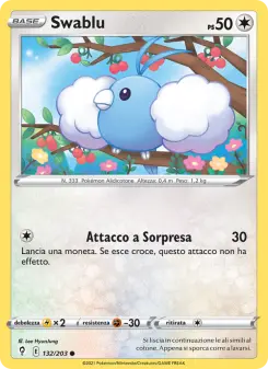 Swablu, Evoluzioni Eteree Nº 132 Normal