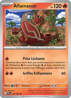 Aflamanoir, Flamme Blanche No. 019 Normal