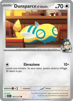 Dunsparce di Ubaldo, Ascesa Eroica Nº 163 Normal