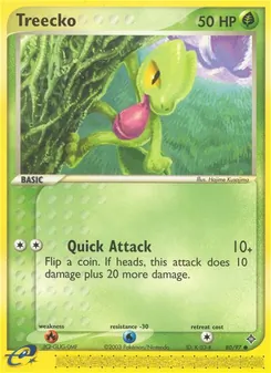 Treecko, Dragon No. 80 Normal