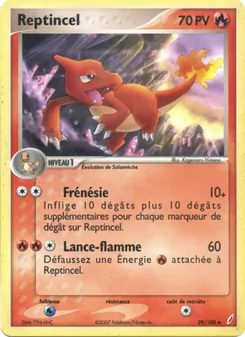 Reptincel, EX Gardiens de Cristal No. 29 Normal