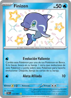 Finizen, Destinos de Paldea Nº 123 Holo