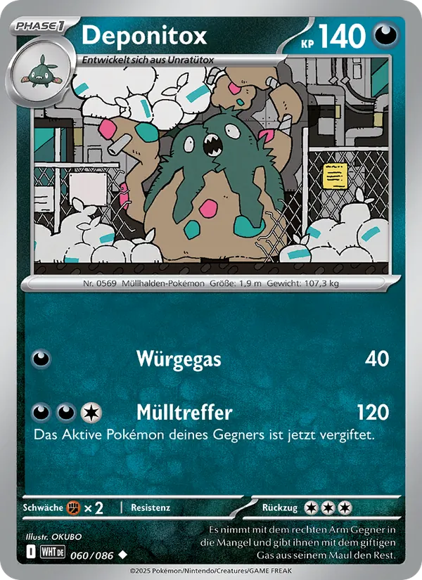 Deponitox, Weiße Flammen No. 060