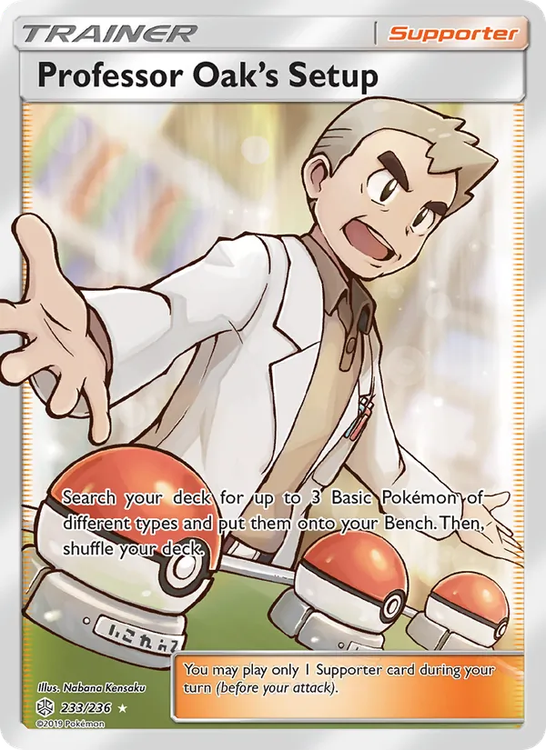 Professor Oak’s Setup, Cosmic Eclipse Nº 233