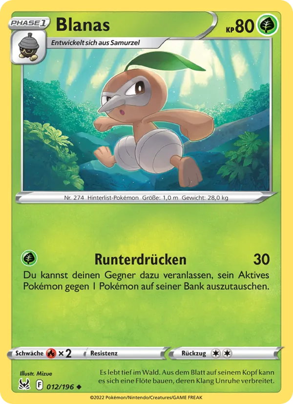 Blanas, Verlorener Ursprung No. 012