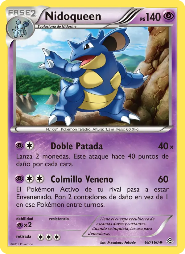 Nidoqueen, Duelos Primigenios Nº 68