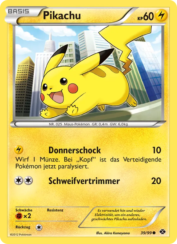 Pikachu, Kommende Schicksale No. 39