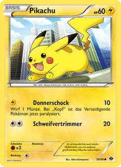 Pikachu, Kommende Schicksale No. 39 Normal
