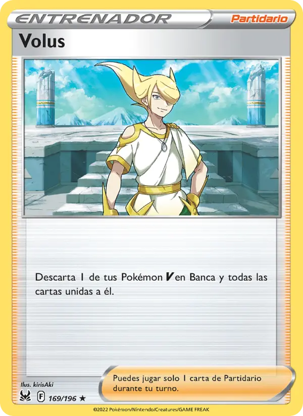 Volus, Origen Perdido Nº 169