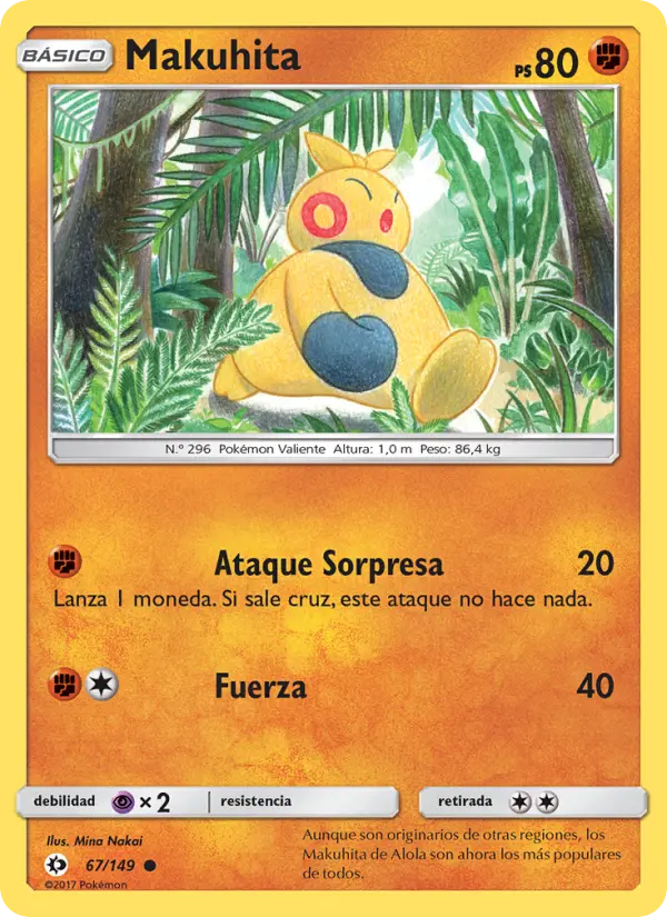Makuhita, Sol y Luna No. 67
