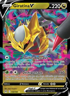 Giratina V, Origine Perdue Nº 130 Holo