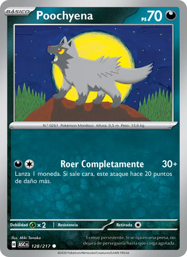Poochyena, Héroes Ascendentes No. 128