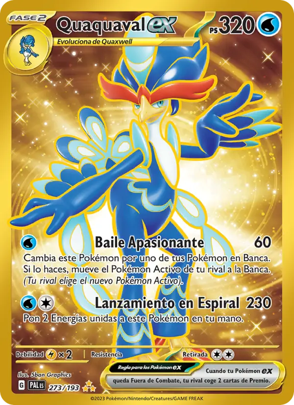 Quaquaval ex, Evoluciones en Paldea No. 273
