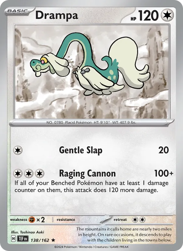 Drampa, Temporal Forces Nº 138