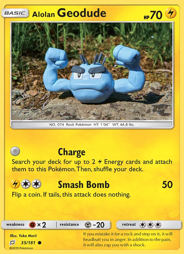 Alolan Geodude, Team Up Nº 35