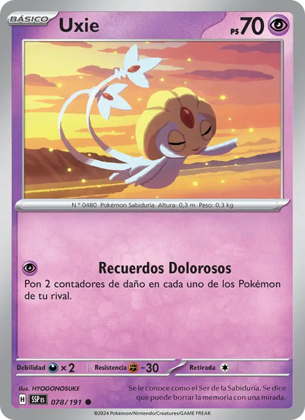 Uxie, Chispas Fulgurantes No. 078