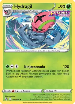 Hydragil, Fusions Angriff No. 14 Normal