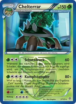 Chelterrar, Plasma-Sturm Nº 3 Normal