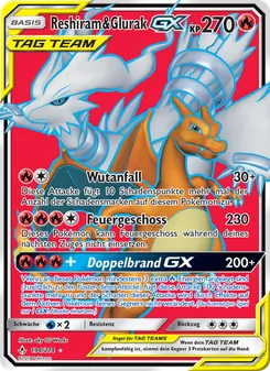 Reshiram & Glurak GX, Kräfte im Einklang No. 194 Normal